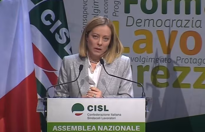 Meloni “Serve una nuova alleanza tra imprese e lavoratori”