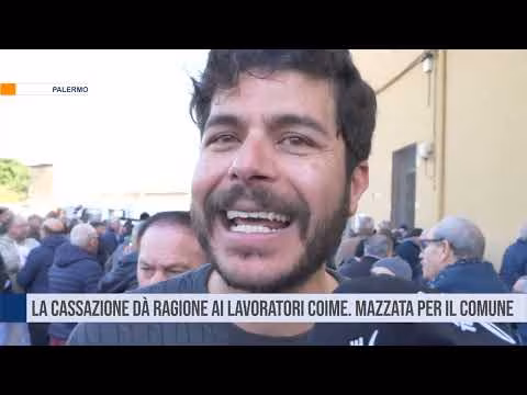 Palermo. La cassazione dà ragione ai lavoratori Coime