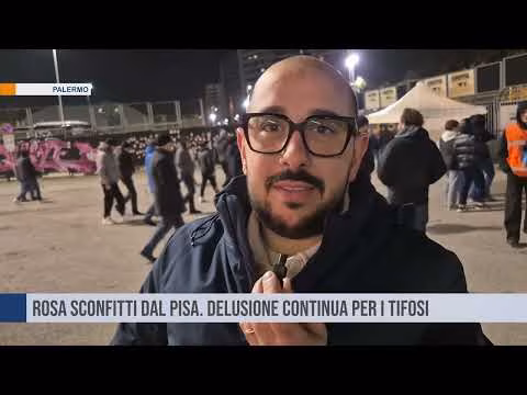 Palermo. Rosa sconfitti dal Pisa