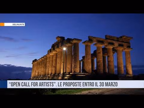 Selinunte. “Open call for artists”