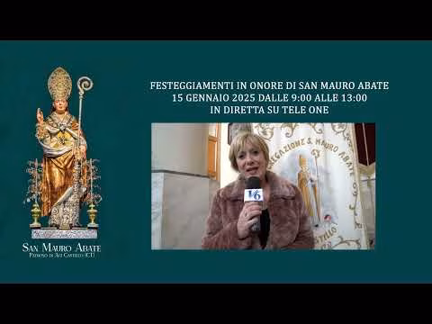 SPOT FESTEGGIAMENTO SAN MAURO ABATE IN DIRETTA SU TELE ONE