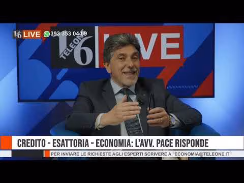 16LIVE | CREDITO ESATTORIA ECONOMIA - L'AVV PACE RISPONDE | 20 MARZO 2025