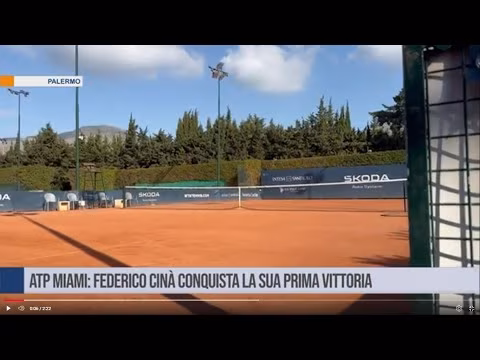 Atp Miami: il palermitano Federico Cinà conquista la sua prima vittoria