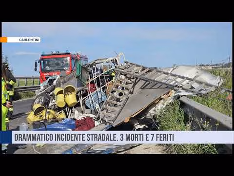 Carlentini. Drammatico incidente stradale