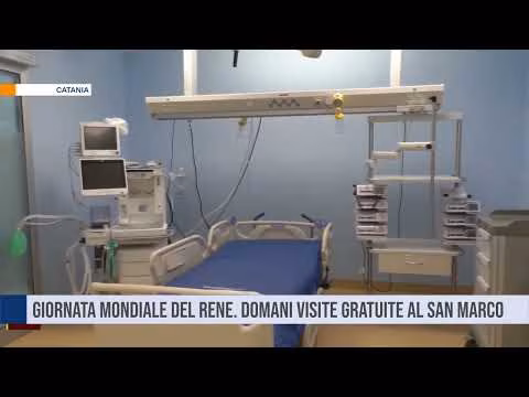 Catania. Giornata mondiale del rene