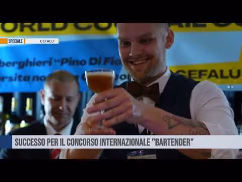 CEFALU': SUCCESSO PER IL CONCORSO INTERNAZIONALE "BARTENDER" 𝗢.𝗪.𝗖.𝗖
