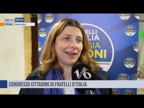 CONGRESSO FRATELLI D'ITALIA BAGHERIA - SPECIALE MEDIANEWS