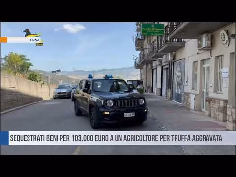 Enna. Sequestrati beni per 103