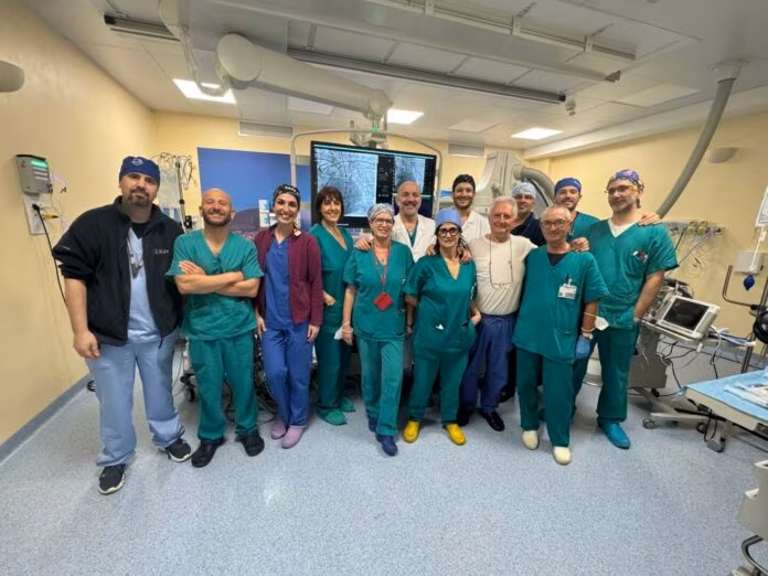 Ospedale Cervello di Palermo, intervento di ablazione trans-catetere su paziente oncologico