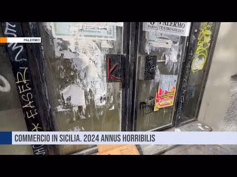 Palermo. Commercio in Sicilia