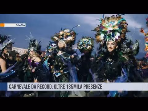 Sciacca. Carnevale da record