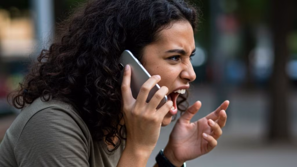 Telefono rabbia proteste - foto (C) Mediaoneonline.it