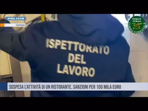 Catania. Sospesa l’attività di un ristorante