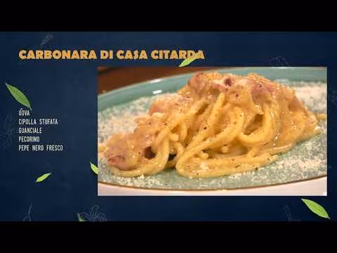 PRONTO IN TV | RICETTA 08 - ROSSO DIVINO - CARBONARA