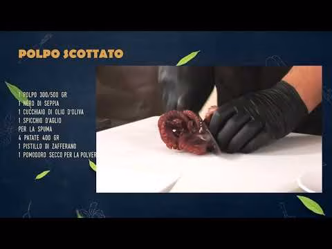 PRONTO IN TV | RICETTA 08 | TORTORICI - POLPO SCOTTATO