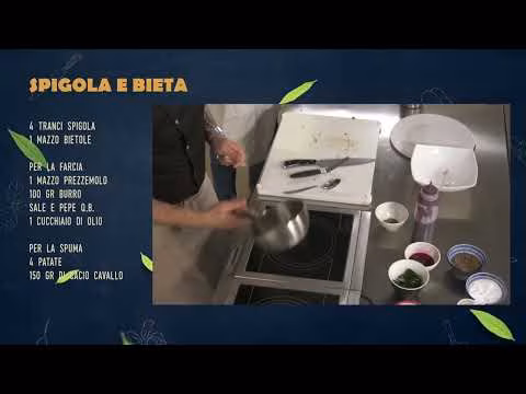 PRONTO IN TV | RICETTA 09 | TORTORICI - SPIGOLA E BIETA