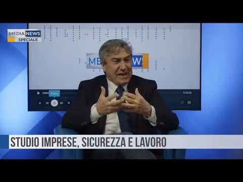SPECIALE MEDIANEWS | STUDIO IMPRESE SICUREZZA E LAVORO | PUNTATA 3 | SALVATORE PISCITELLO