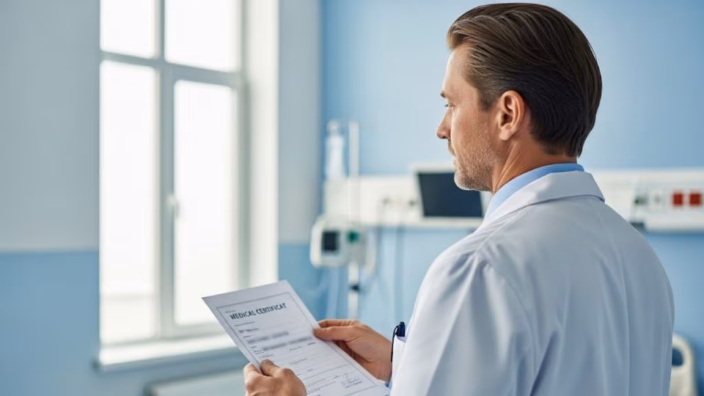 Medico con certificato - foto (C) MediaoneOnline.it