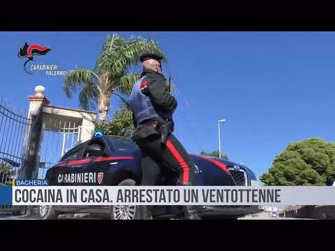 Bagheria. Cocaina in casa