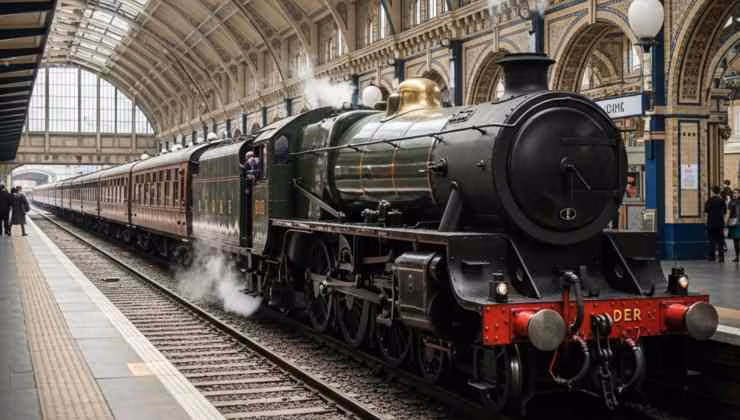 bellissimo treno storico - foto (C) Teleone.it