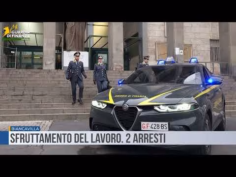 Biancavilla: sfruttamento del lavoro, due arresti