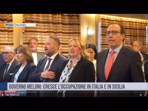 Governo Meloni: cresce l'occupazione in Sicilia