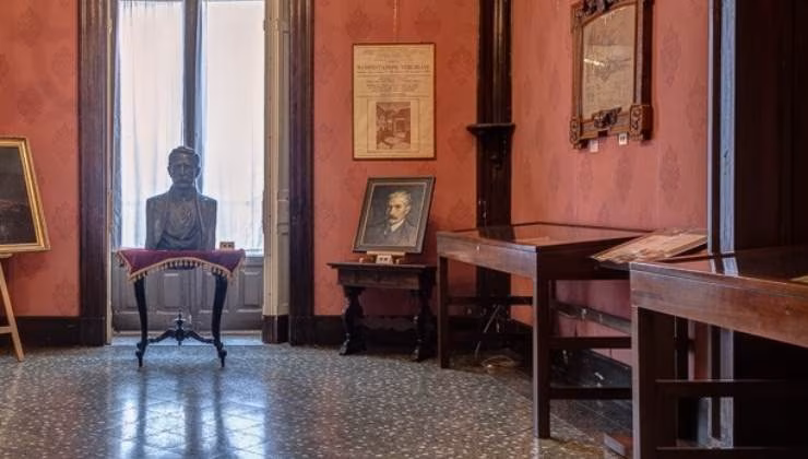 L'interno della casa (foto casamuseo) - mediaoneonline.it