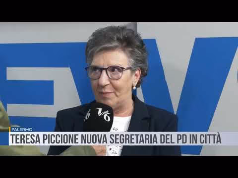 Palermo Teresa Piccione nuova segretaria provinciale del Pd