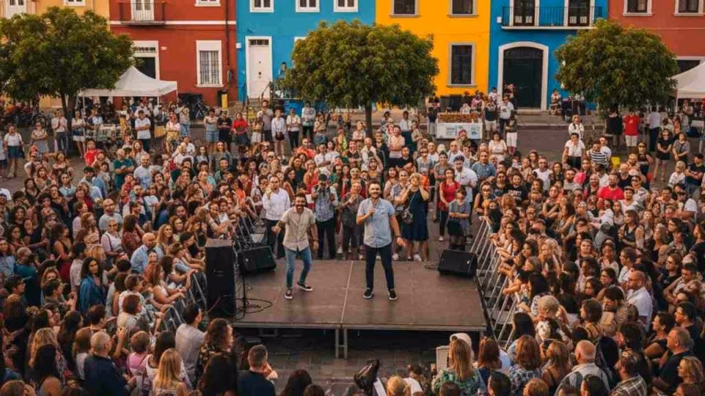 piazza centrale del paesino - foto (C) Mediaoneonline.it