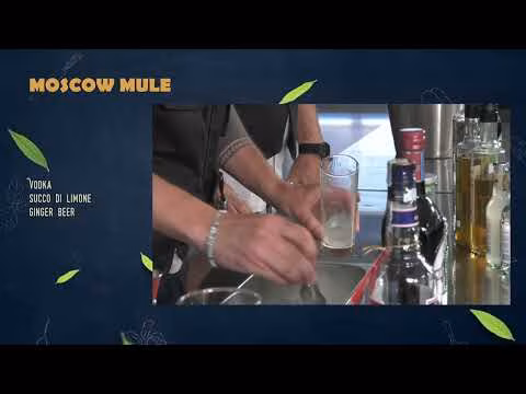 PRONTO IN TV - TORTORICI | RICETTA COCKTAIL - 03 MOSCOW MULE