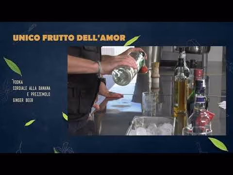 PRONTO IN TV - TORTORICI | RICETTA COCKTAIL - 07 UNICO FRUTTO DELL'AMOR