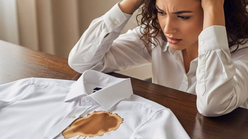 camicia macchiata - foto (C) Mediaoneonline.it