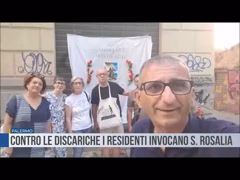 Palermo. Contro le discariche i residenti invocano S