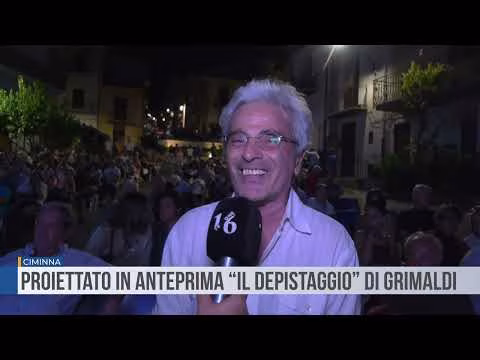 Proiettato in anteprima “Il depistaggio” di Grimaldi