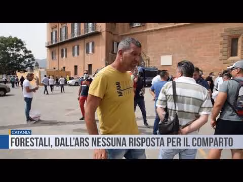 Forestali, dall’Ars nessuna risposta per il comparto