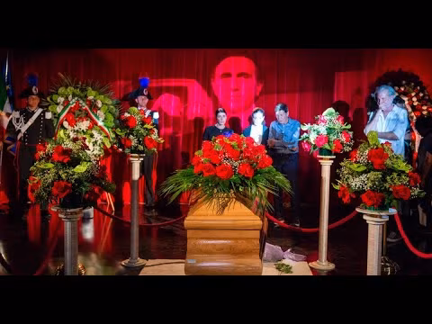 Funerali di Pippo Baudo, camera ardente a Militello