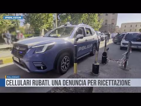 Palermo. Cellulari rubati