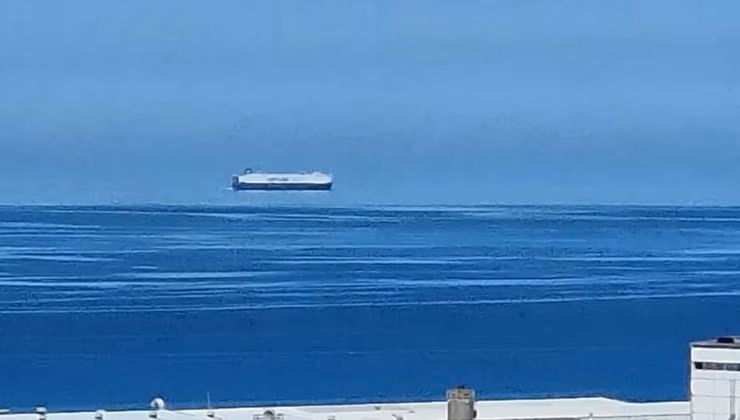 L'effetto Morgana (foto Facebook Lilly Barbaro) - mediaoneonline.it