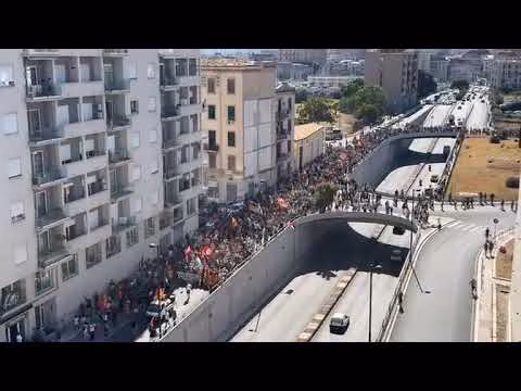 đ´SCIOPERO GENERALE LIVE - Palermo si mobilita per Gaza