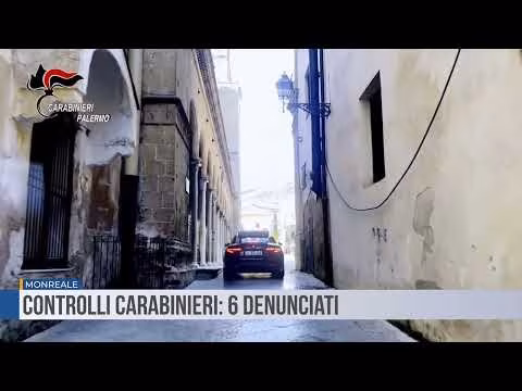 Monreale: controllo straordinario del territorio. 6 denunciati in stato di libertà.