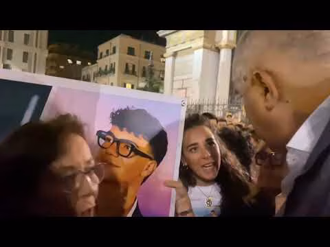 Fiaccolata Pacifica per Paolo a Palermo