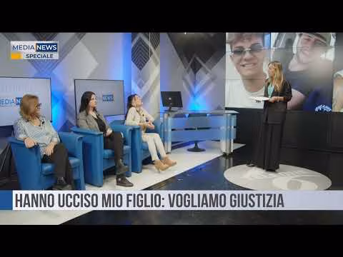 HANNO UCCISO MIO FIGLIO: VOGLIAMO GIUSTIZIA | SPECIALE MEDIANEWS