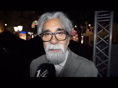 Beppe Vessicchio intervista al premio città di Bagheria