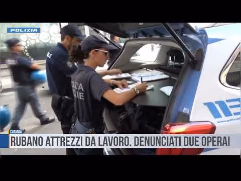Catania. Rubano attrezzi da lavoro