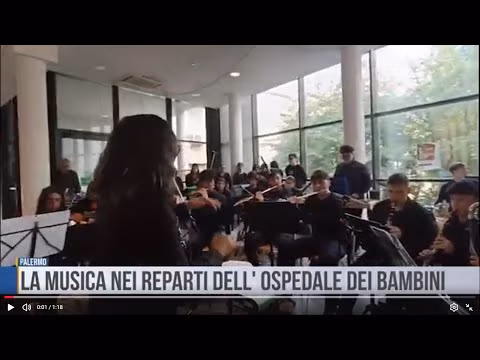 Palermo: musica nei reparti dell'ospedale dei bambini "Di Cristina"