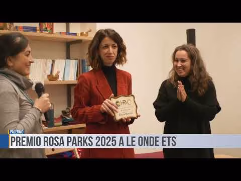Palermo: Premio Rosa Parks 2025 a Le Onde ETS