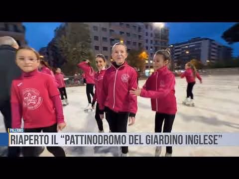 Palermo: Riaperto “Pattinodromo del Giardino Inglese”