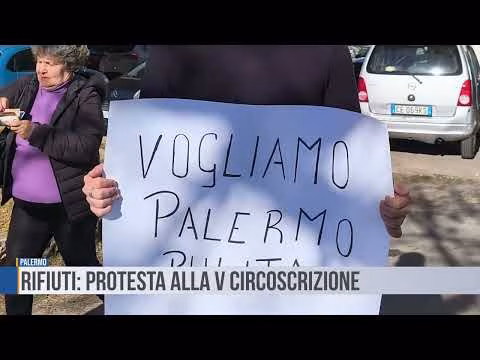 Palermo: rifiuti: protesta alla V circoscrizione