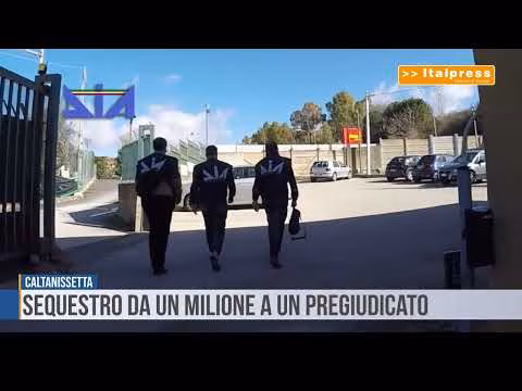 Caltanissetta: sequestro da un milione a un pregiudicato