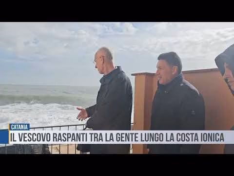 Catania: maltempo, la preghiera del vescovo Raspanti